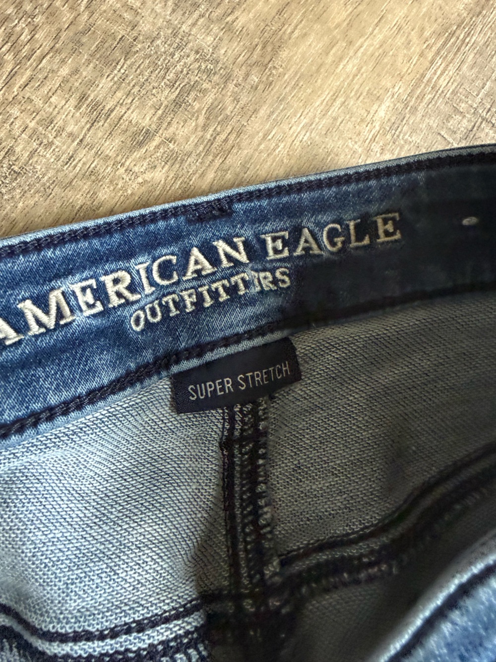 American Eagle Outfitters Women's Faded Blue Jeggings - Picture 3 of 5